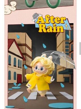 After Rain Labubu Pop Mart Brand new